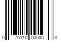 Barcode Image for UPC code 076110000063