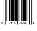 Barcode Image for UPC code 076117000066