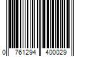 Barcode Image for UPC code 0761294400029