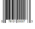 Barcode Image for UPC code 076131000073