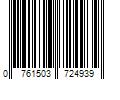 Barcode Image for UPC code 0761503724939