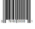 Barcode Image for UPC code 076160000051