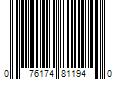 Barcode Image for UPC code 076174811940