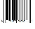 Barcode Image for UPC code 076177000051