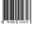 Barcode Image for UPC code 0761880412313