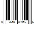 Barcode Image for UPC code 076189863156