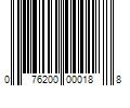 Barcode Image for UPC code 076200000188