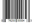 Barcode Image for UPC code 076200000843