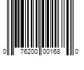 Barcode Image for UPC code 076200001680