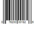 Barcode Image for UPC code 076200001826