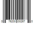 Barcode Image for UPC code 076200002670