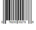 Barcode Image for UPC code 076200002786