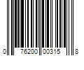 Barcode Image for UPC code 076200003158