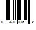 Barcode Image for UPC code 076200003172