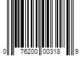 Barcode Image for UPC code 076200003189