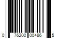 Barcode Image for UPC code 076200004865