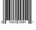 Barcode Image for UPC code 076200005541