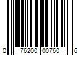 Barcode Image for UPC code 076200007606