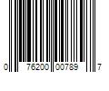 Barcode Image for UPC code 076200007897