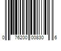 Barcode Image for UPC code 076200008306