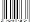 Barcode Image for UPC code 0762016429700