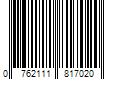 Barcode Image for UPC code 0762111817020