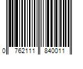 Barcode Image for UPC code 0762111840011