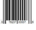 Barcode Image for UPC code 076237000076