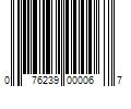 Barcode Image for UPC code 076239000067