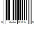 Barcode Image for UPC code 076267000060