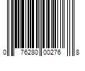 Barcode Image for UPC code 076280002768