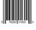 Barcode Image for UPC code 076280016000