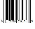 Barcode Image for UPC code 076280034165