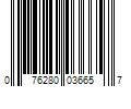 Barcode Image for UPC code 076280036657