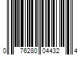 Barcode Image for UPC code 076280044324