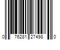 Barcode Image for UPC code 076281274980