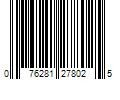 Barcode Image for UPC code 076281278025