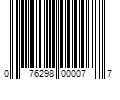 Barcode Image for UPC code 076298000077