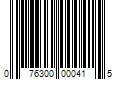 Barcode Image for UPC code 076300000415