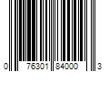 Barcode Image for UPC code 076301840003