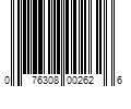 Barcode Image for UPC code 076308002626