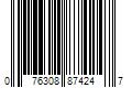 Barcode Image for UPC code 076308874247