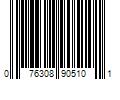 Barcode Image for UPC code 076308905101