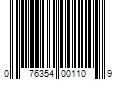 Barcode Image for UPC code 076354001109