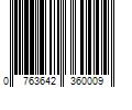 Barcode Image for UPC code 0763642360009