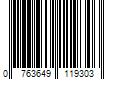 Barcode Image for UPC code 0763649119303