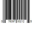 Barcode Image for UPC code 076397002125