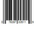 Barcode Image for UPC code 076397005119