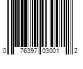 Barcode Image for UPC code 076397030012