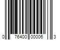 Barcode Image for UPC code 076400000063